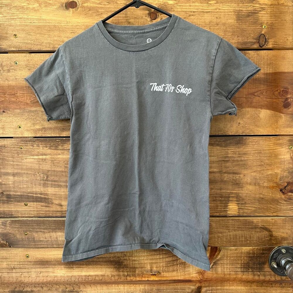 Unbranded Men's Grey and Black T-shirt